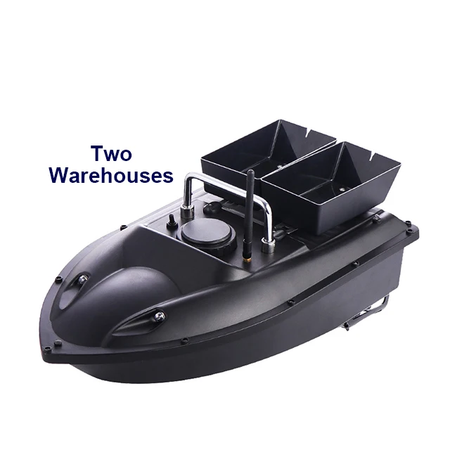 High Quality Double Warehouse 500m Double Motors Nesting Fishing Bait Boat with Remote Control