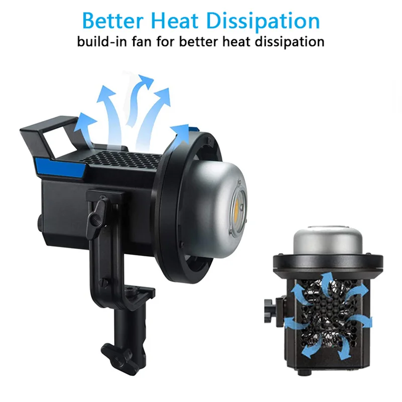 80W RGB stand light  Photography Continuous Output Lighting Video light Shooting Equipment  fill light