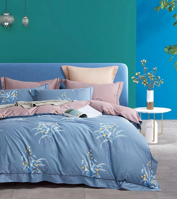 100% cotton hot design comforter set