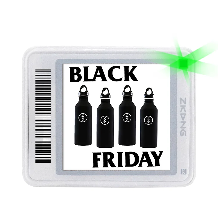  Zkong Best Selling Digital Epaper Price Tag Cheap Nfc Epd Eink Esl Electronic Shelf Label