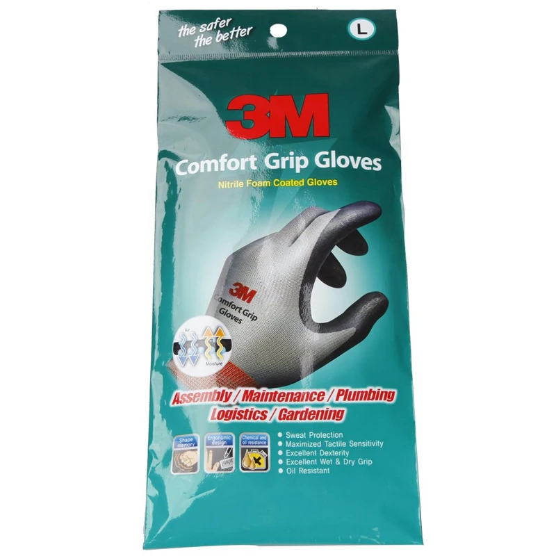 3 M Comfort Grip Gloves General Use