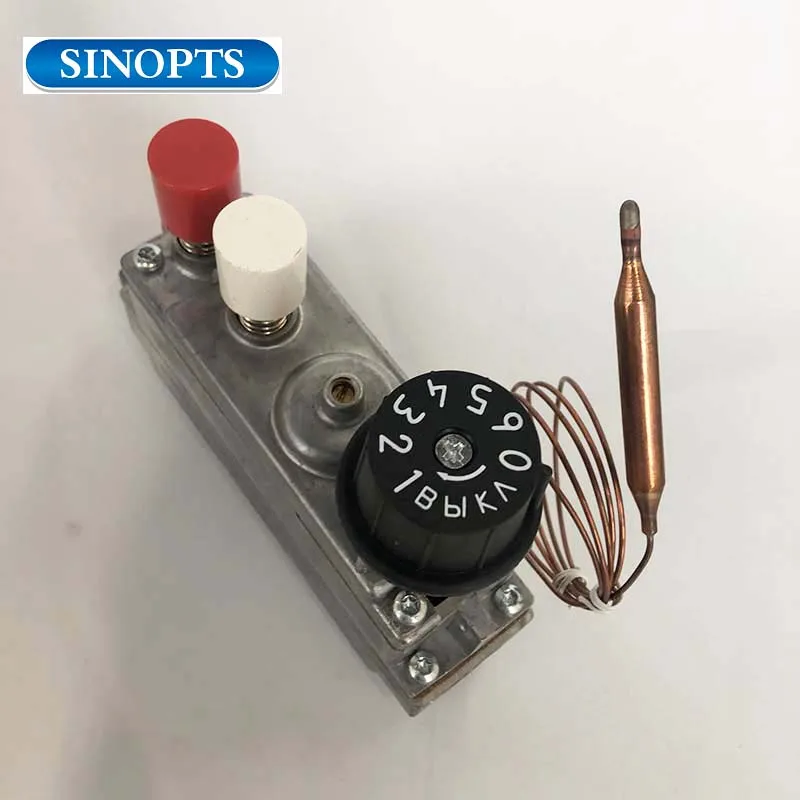 40-90 Degree Multifunctional gas thermostat valve for Domestic Space Heaters Water Heat