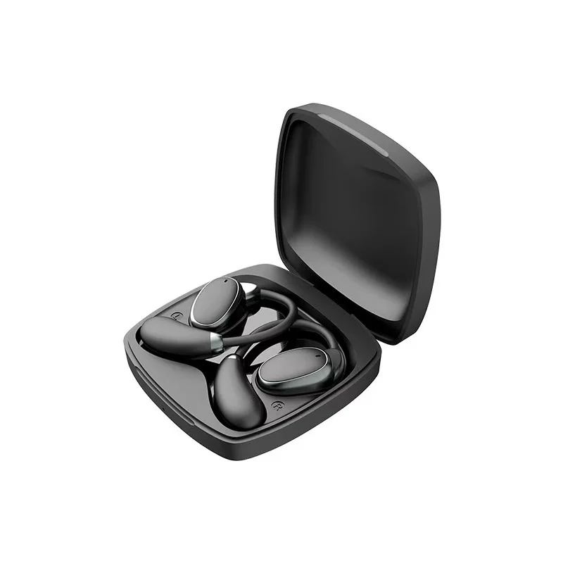 Wireless Translation Earbuds BT 5.3 Ear Hook Real Time Translator Earbuds Translator Headset for Business Travel and Learning
