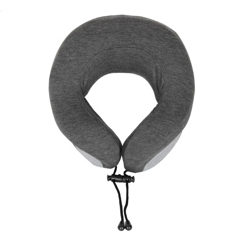 Outdoor Ergonomic Soft Slow Rebound Space Massage Memory Foam Solid Neck Cervical Healthcare U Shape Neck Travel Pillow