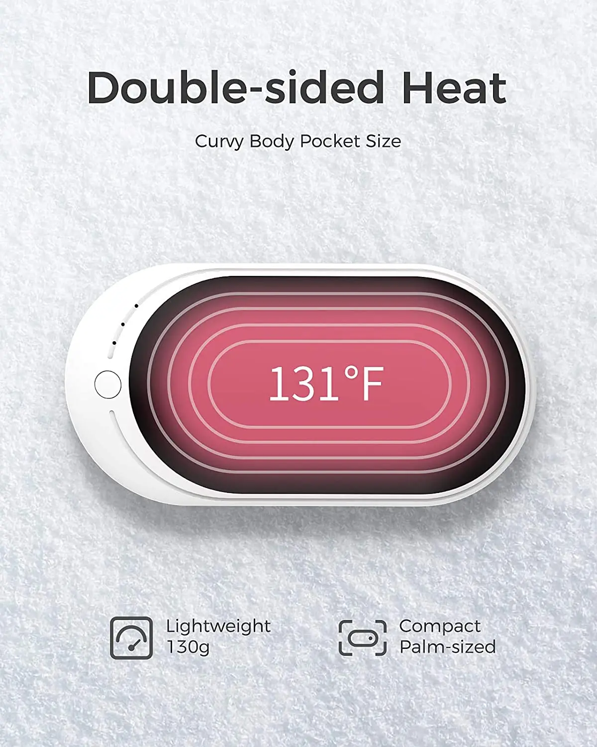  High Quality Cheap Price USB Rechargeable Hand Warmer Reusable Electric Handwarmer With Mobile Power