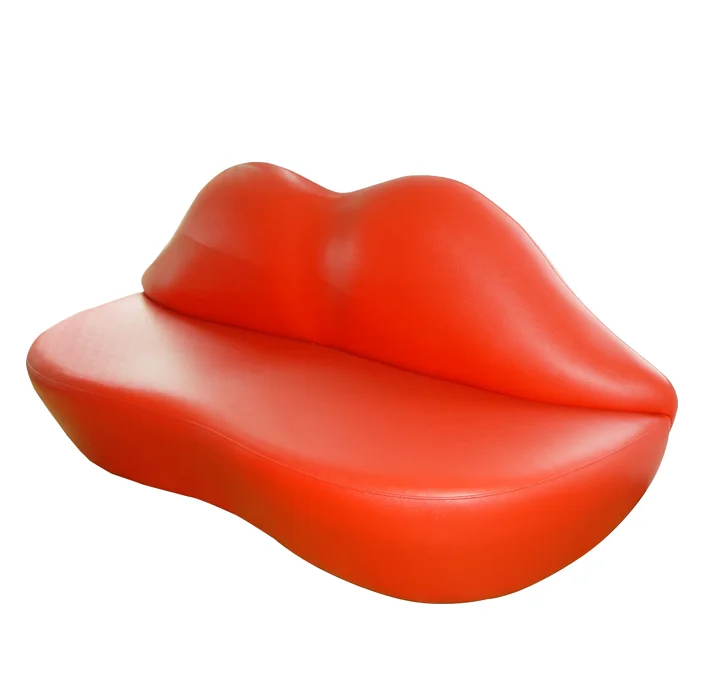 Factory Direct Sales Of Creative Lip-Shaped Waiting Chairs For Entertainment Venues Dedicated Fashion Creative Waiting Chairs