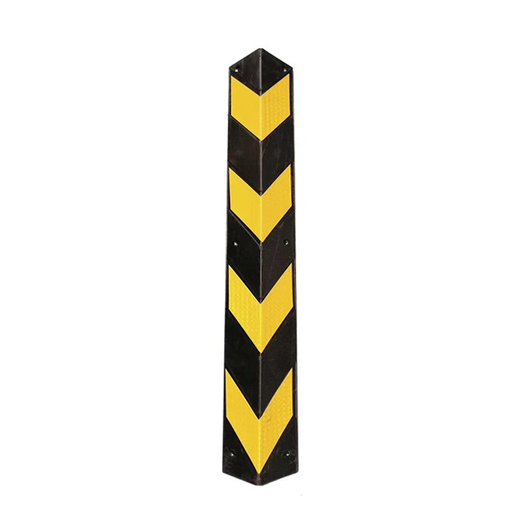 Heavy Duty Rubber Roadway Wall Guard Protector Durable Wall Guard for Road Safety