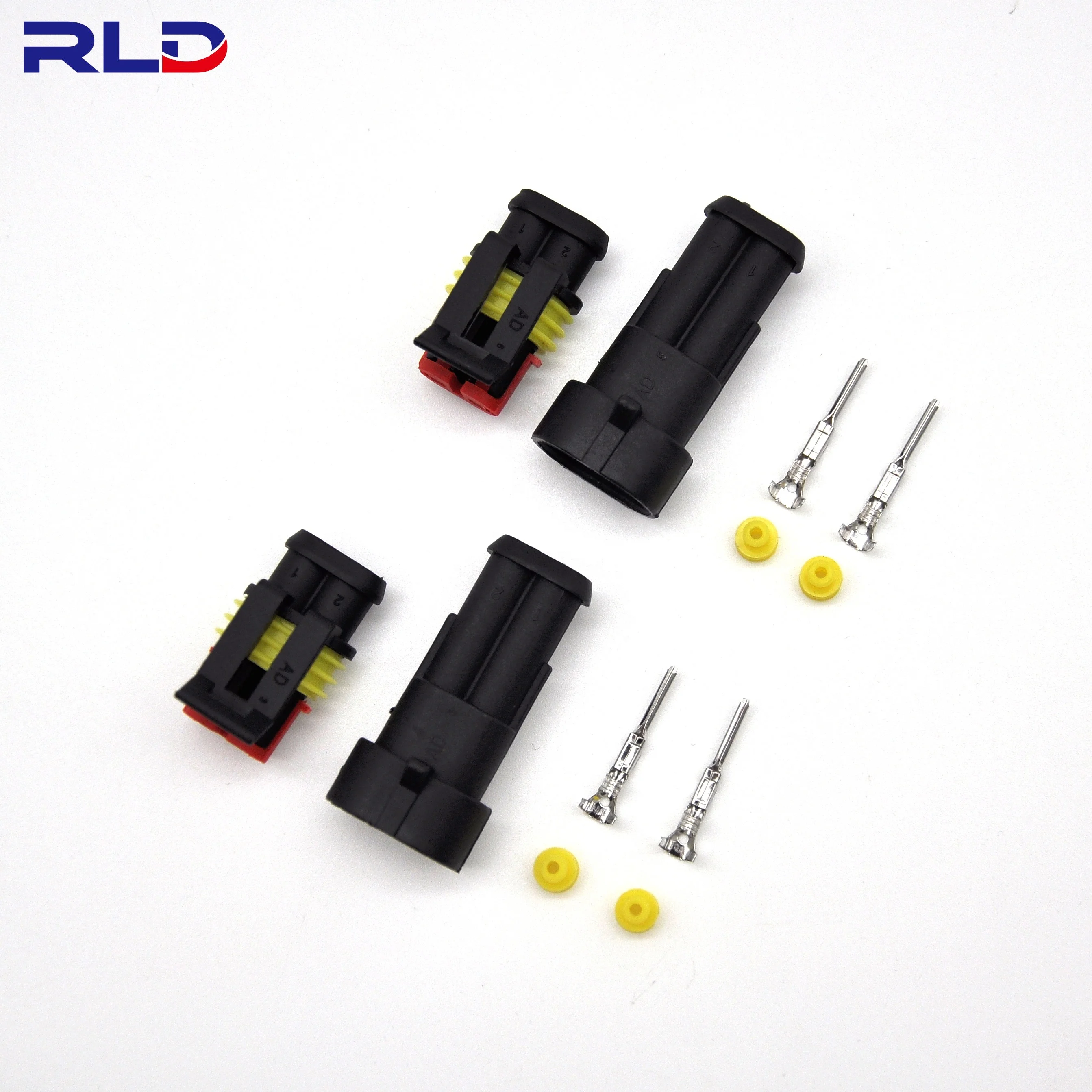 Car Waterproof Male Female 1.5 Tyco Amp Connector 1 2 3 4 5 6 Pin Wire Auto Automotive Electrical Connector auto wire harness