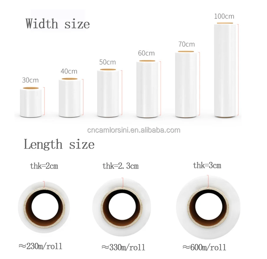 quality cast hand use lldpe stretch film