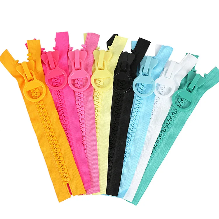 G&F Wholesale Case And Large Bag Stationery Bag Zipper Color 20# Size Resin Zipper 32 Teeth Cartoon Multi-color Zipper