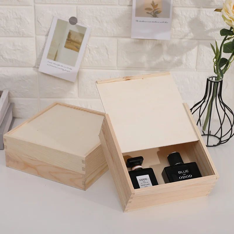 Customized luxury wooden box packaging wooden gift box wooden gift boxes