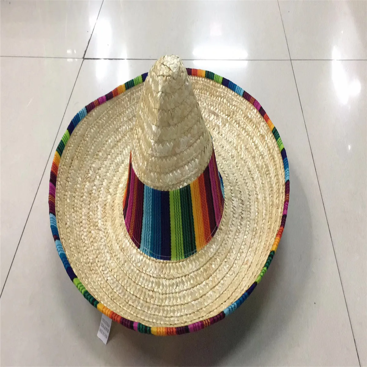 Factory Price Manufacturer Mexico Sombrero Wide Brim Straw Hat