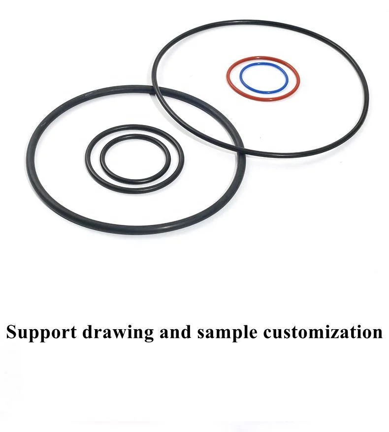 Factory Outlet NBR FKM HNBR EPDM black rubber o-rings Food Grade Silicone vt O Ring Seal Black EPDM Nitrile Rubber O Rings