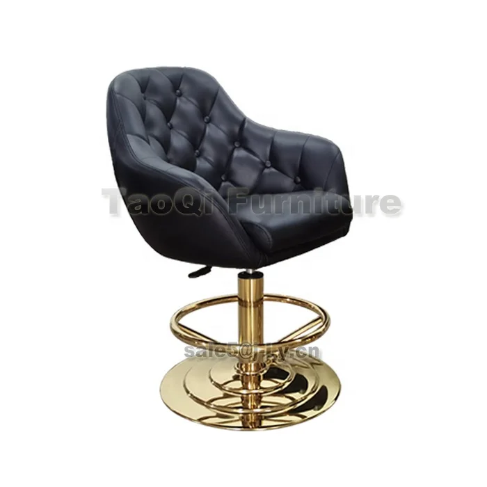 Customized Casino Chair Bar stool Roulette Gaming Slot Chair Machine High Bar Table Poker Metal Golden Bar Counter Furniture