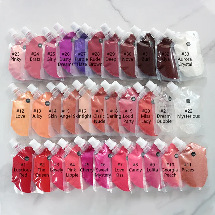 Makeup Vendors Wholesale Clear Vegan Gel Diy Lipgloss Base 50ml 100ml 200ml 300ml 420ml Choose Free Bulk Versagel Lip Gloss Base