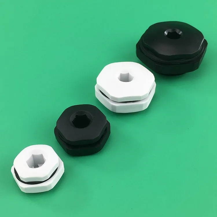 OUORO wholesale factory manufacturer  IP68 PG M NPT G plastic nylon waterproof cable connector