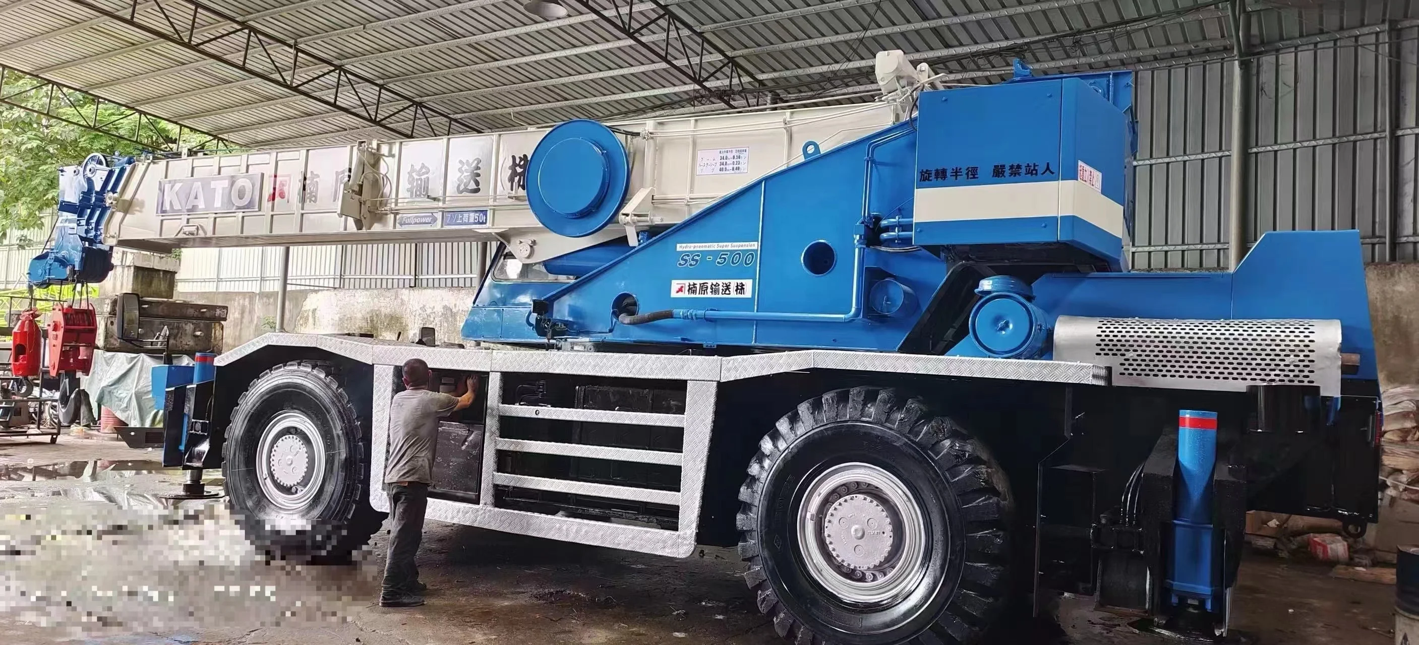 JAPAN original paint Used truck crane TADANO 50TON sold a lower price of construction machinery global hot sales for sale