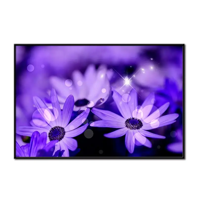 Наборы для вышивки крестиком, вышивка «сделай сам», 11CT штампованный комплект и 14CT подсчитанный Набор для украшения дома, шаблоны, цветы NCMF168