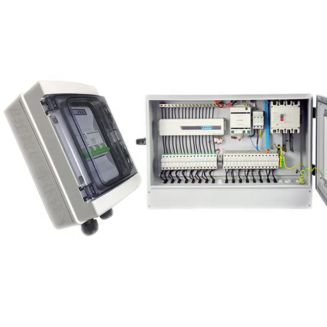 Customized 3 input 1 output Solar Combiner Box for  DC 500V 1000V PV system