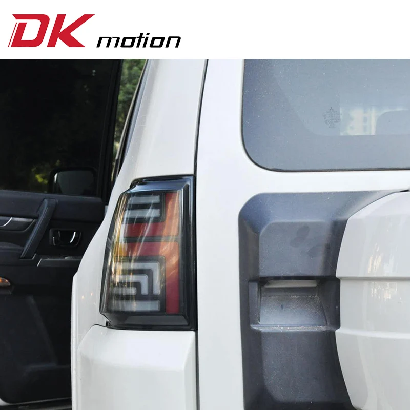 DK MOTION Car LED Tail Light Lamp For Mitsubishi Pajero V93 V97 2009 - 2020