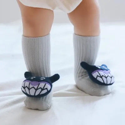 
Wholesale Autumn New Hot Sale Baby Socks Cartoon Big Head Doll Soft Breathable Non-slip Baby Socks Cute Baby Socks 