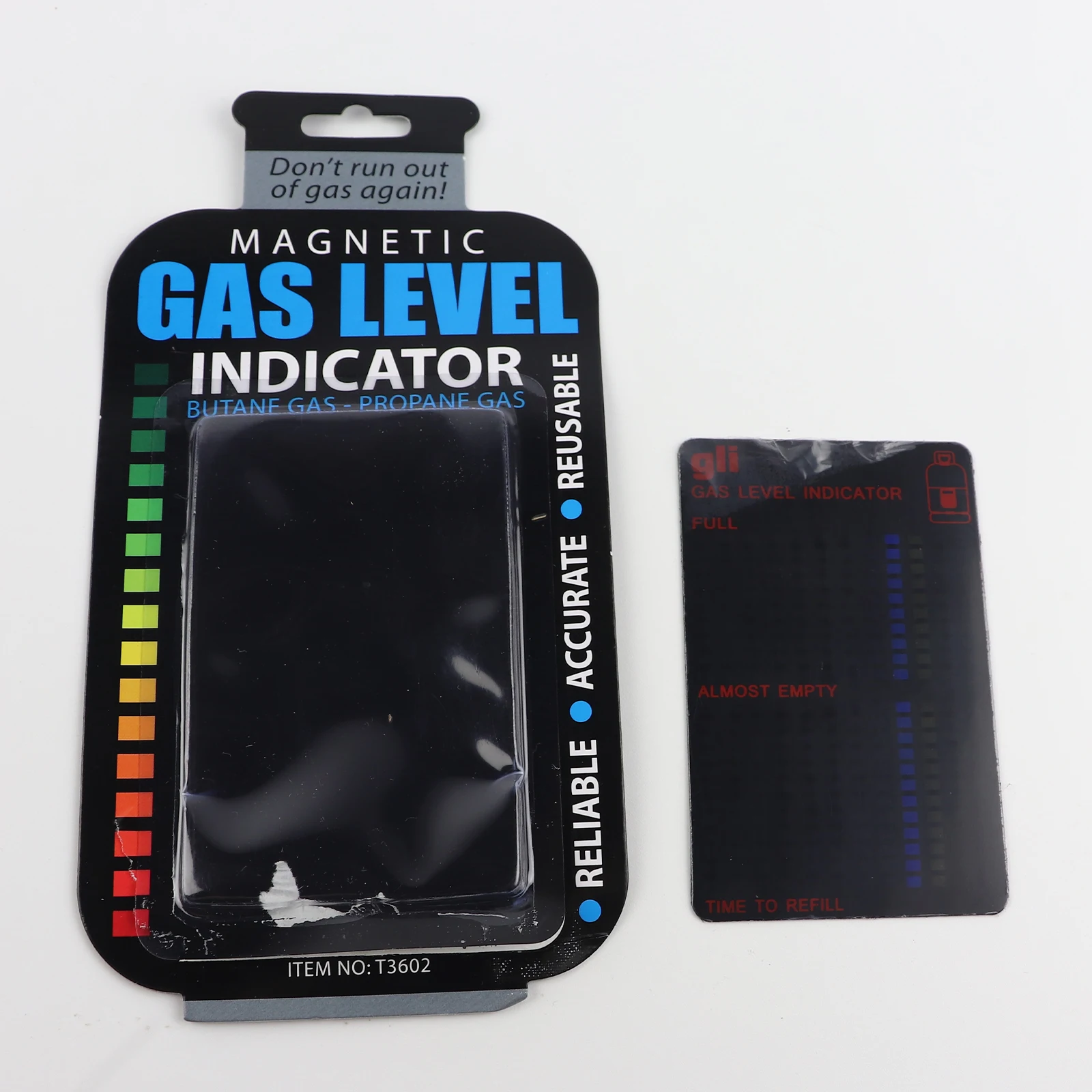 Gas Tank Magnetic Gas Level Indicator Tester Gas Pressure Test Card Level Control