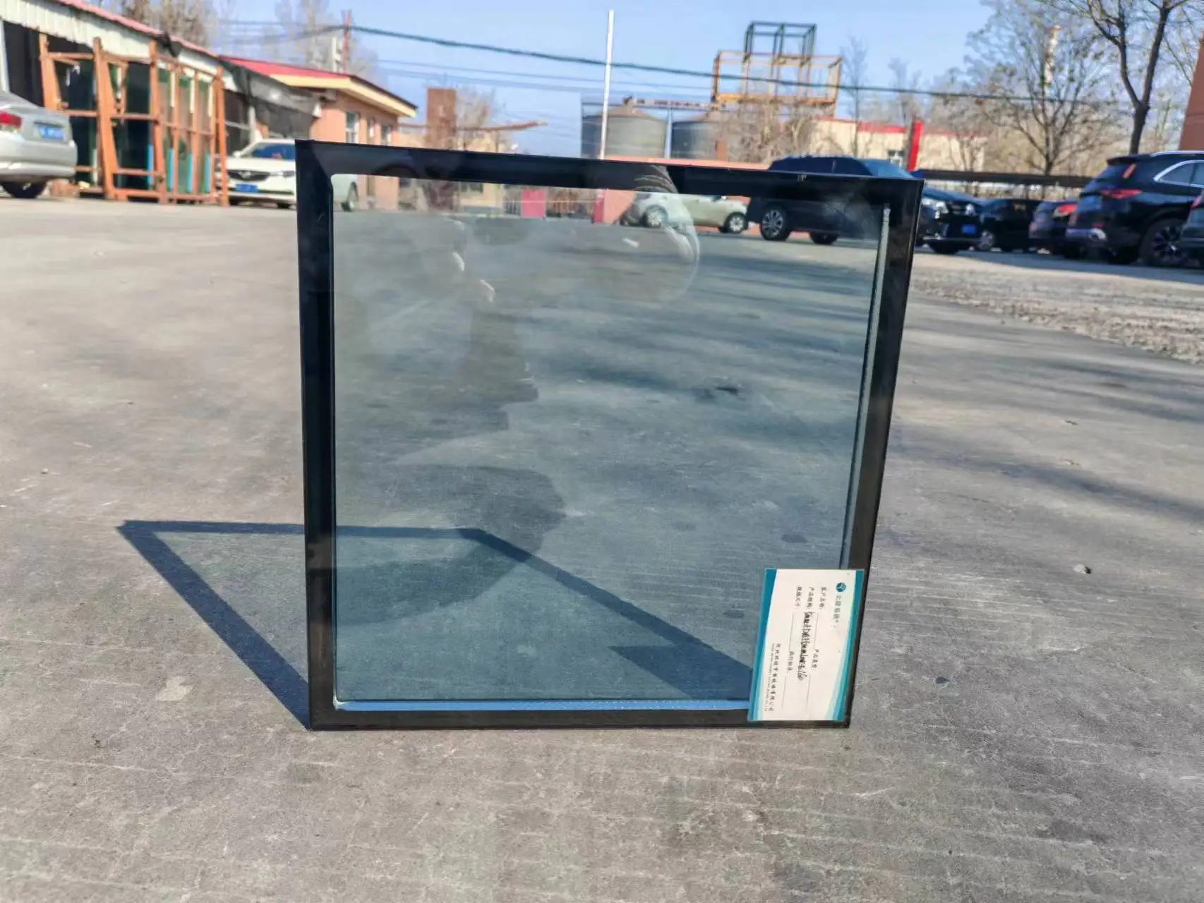 Glass Factory Double Glazed Low E Curtain Wall Insulated Glass windows Panels,Tempered Hollow Vacuum Insulating Glass