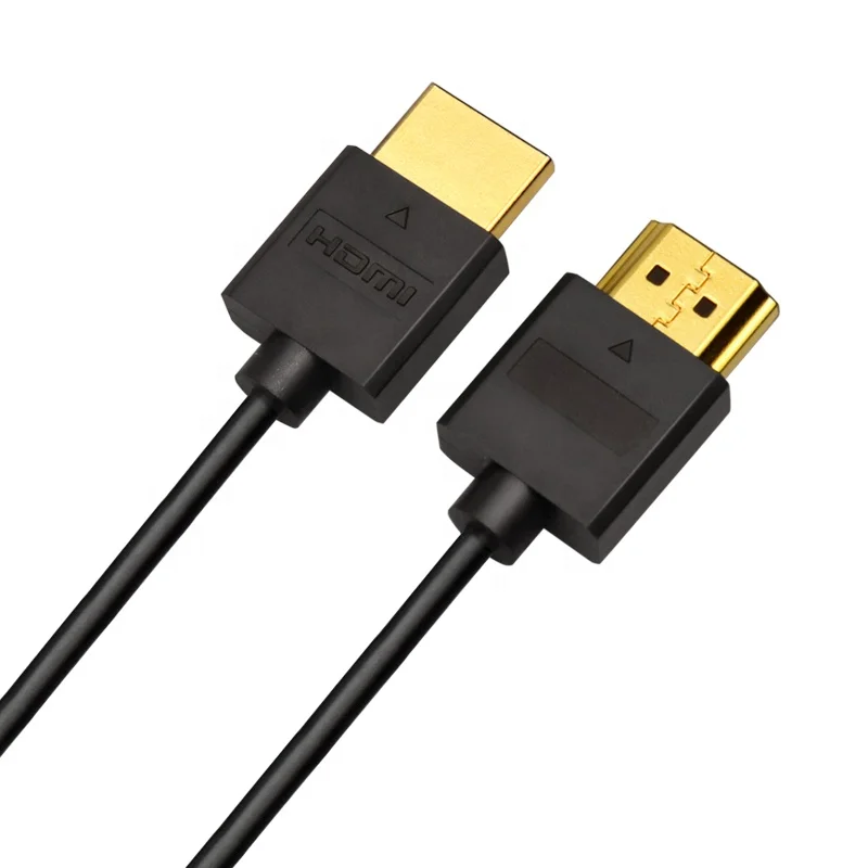Oem супер тонкий hdmi kable ультра тонкий hdmi кабель 1-3 м завод