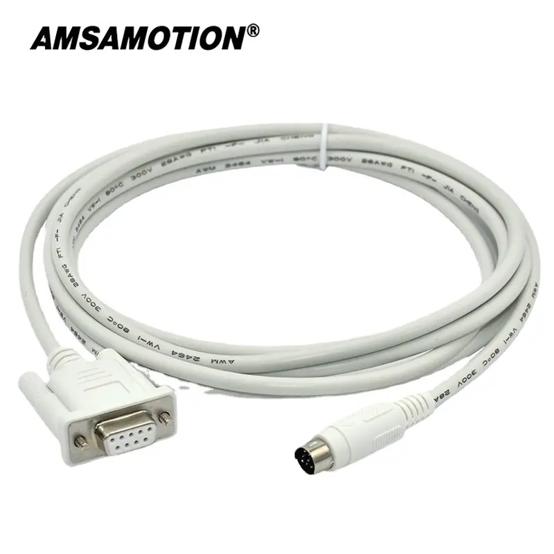 MT6000/MT8000-DVP Suitable For Veinview MT6071IP/IE MT8071IP Series HMI To Delta DVP Series PLC Programming Cable