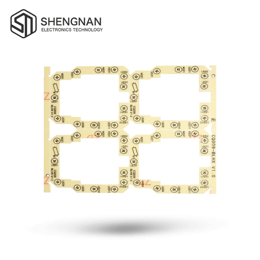 Remote control 7 color LED light board  PCB manufacturer  Design and development of PCBA  Electronic assembly