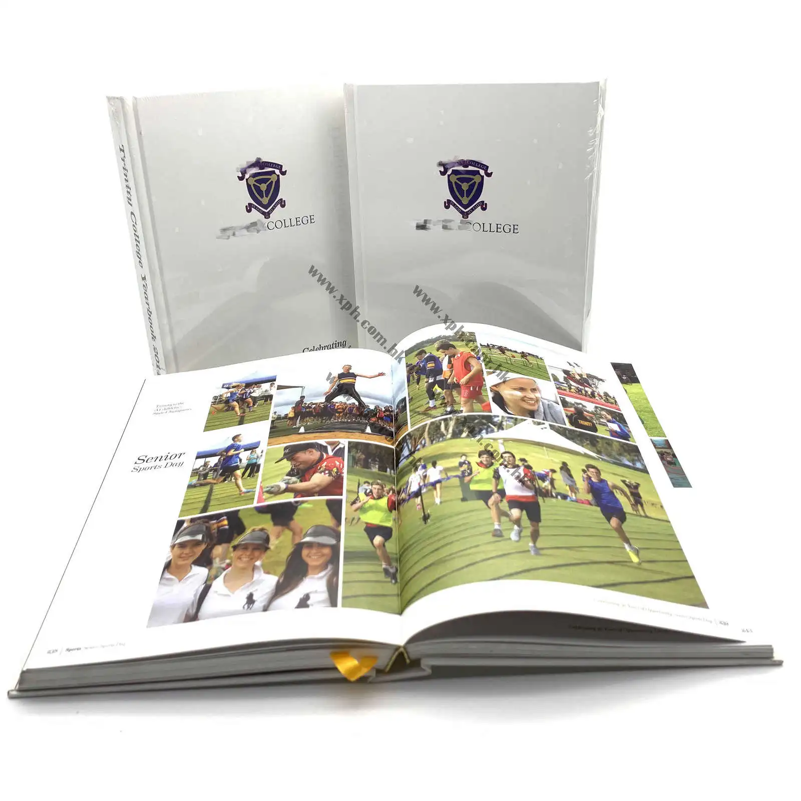 Custom Publishing Gold Foil Photography Hardcover Book Traveling Book Photo Album Book Printing