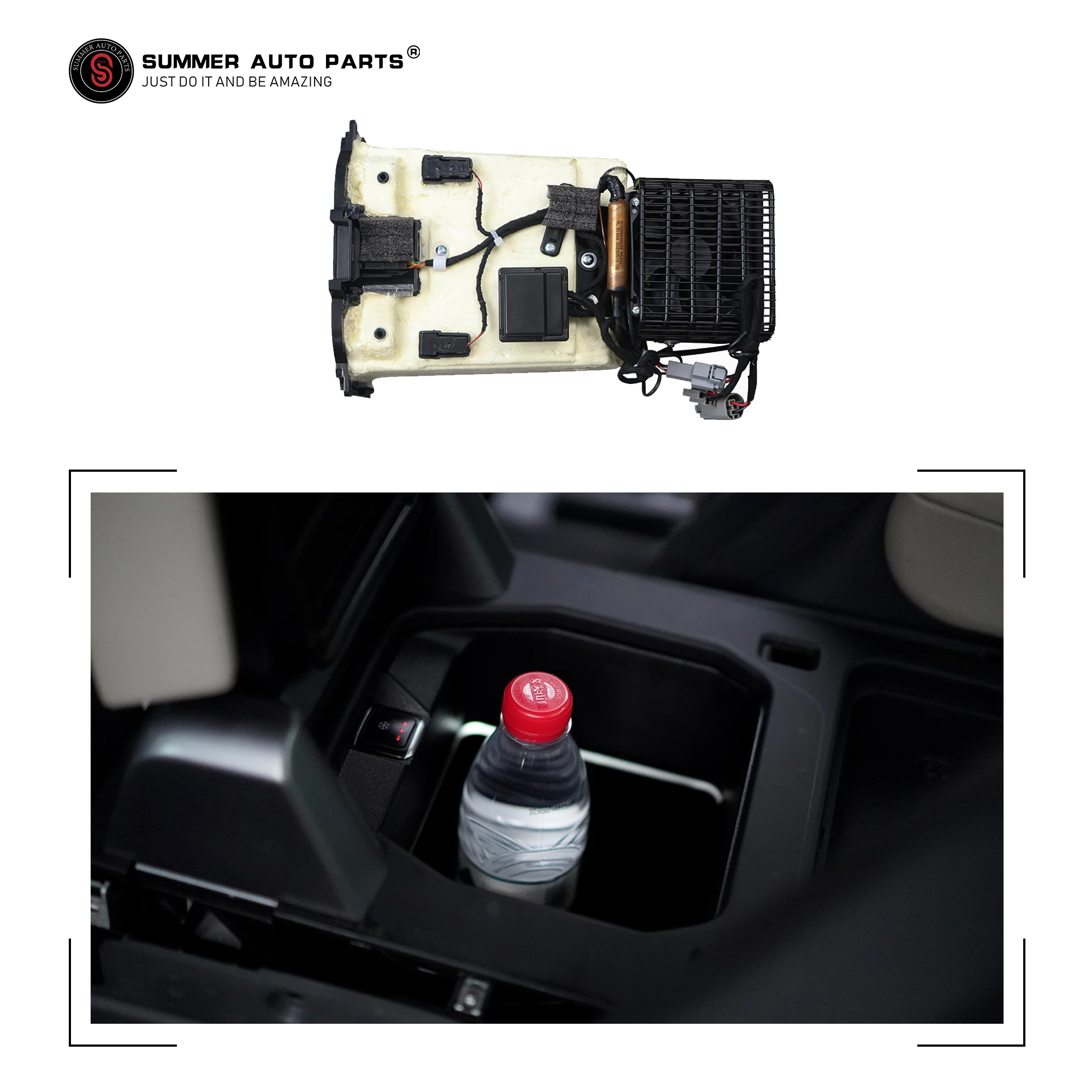 New Product Small 12V 24V Dc Mini Car Refrigerator For Land Rover New Range Rover Sport 2023