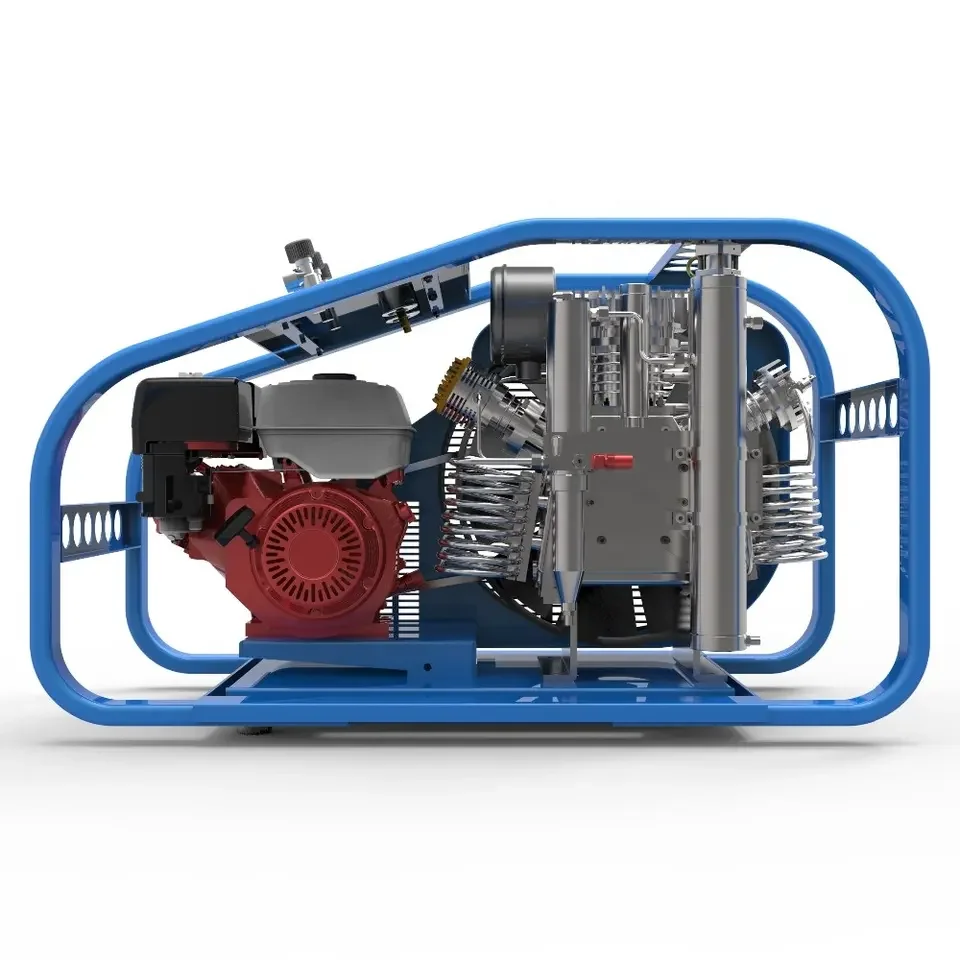 High Quality 300L/min SCBA Refilling air Compressor