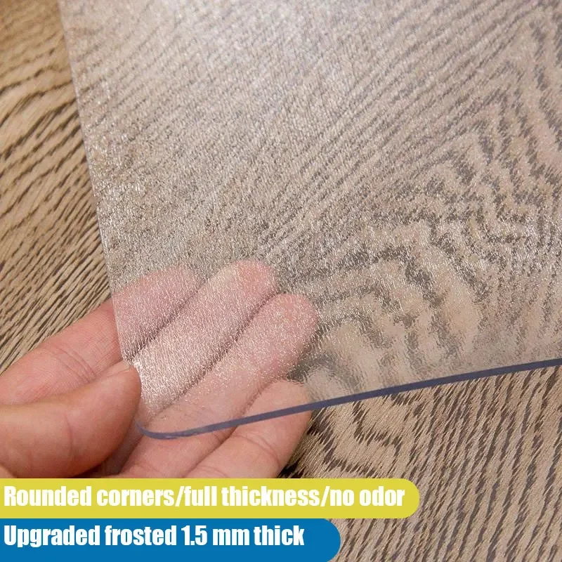 Multi size rectangle clear TPU tablecloth cover tpu film