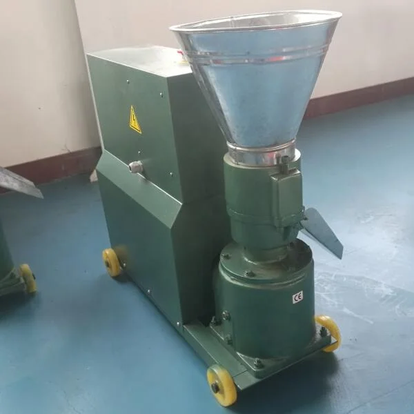 KL120C 3 kw three phase forage poultry feed pelletizer pellet mill making machine