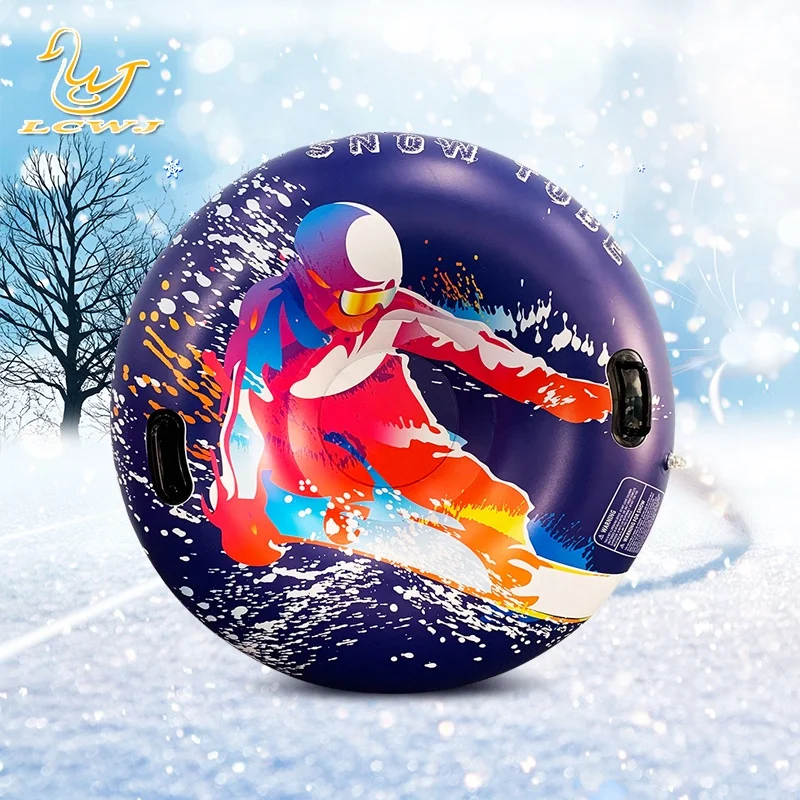 LC Heavy-duty pvc Snow Sled Free Style Snow Sled Christmas Gift Heavy-duty pvc Snow Sled
