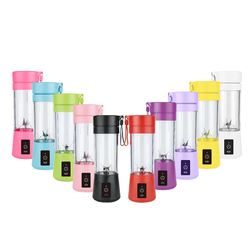 Usb Home Kitchen Blender Electric Mixer Hand Juicer Bottle Mix Mini Portable Rechargeable