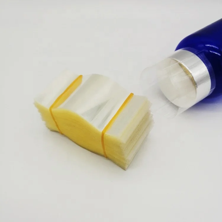 Clear Perforated Shrink Band for Glass Jars, Plastic Jars, Metal Tins and More