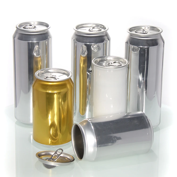 Aluminum Cans Blank or Customized 250ml 330ml 355ml 473ml Beverage Bpani Liner Sleek Slim Can in