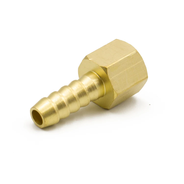 Лидер продаж, Прямая поставка с завода, фитинги для шланга 3/8, быстрый соединитель, латунный метрический зубчатый латунный шланг, фитинги для труб с зазубринами