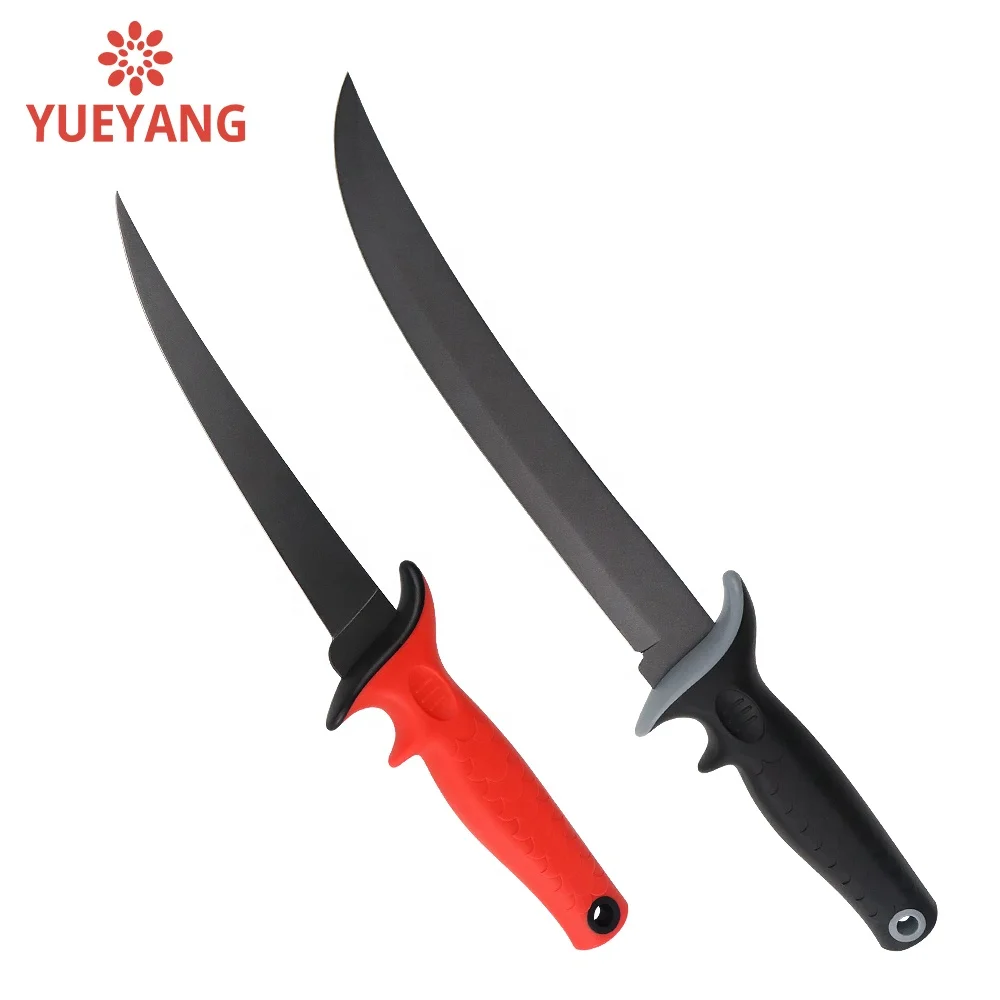 YUEYANG New anti-slip fish knife outdoor multi-purpose lightweight portable fish knife stainless steel fishing supplies