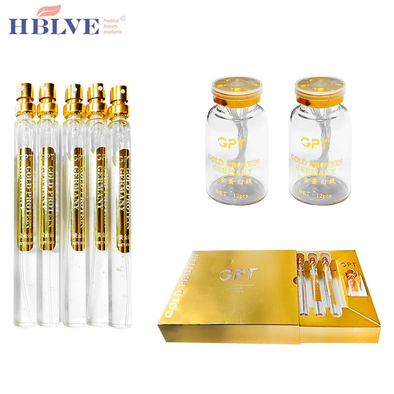 Wholesale Gold Protein Peptide Line Carving Serum Anti Aging Thread Lift