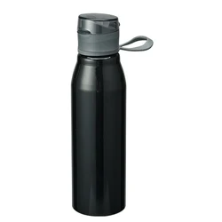 2021 Sport Bike Cheap Big Single Wall Straw Aluminum Water Bottle 1 Liter