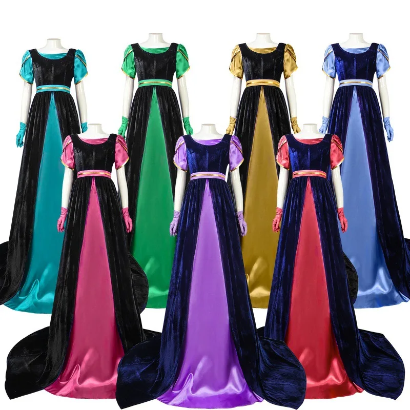 Medieval Tea Party Dress Renaissance Dress for Women Stage Costume Gown
