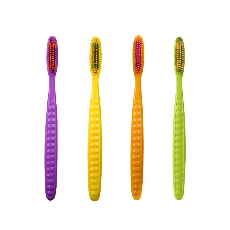 
custom big headed thick portable natural oral hygiene dental care u shape nano power led 360 degree toothbrush 