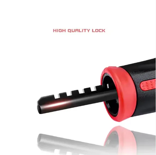 5-Digit Resettable Combination Anti-Theft Bike Chain Lock ABS Material Bicycle Motorcycle Scooter Cable Lock