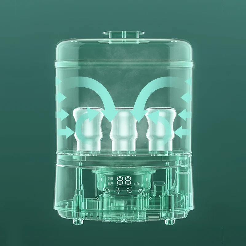 Multifunction Intelligent Electric Steam Baby Feeding Bottle Sterilizer Steam Sterilization