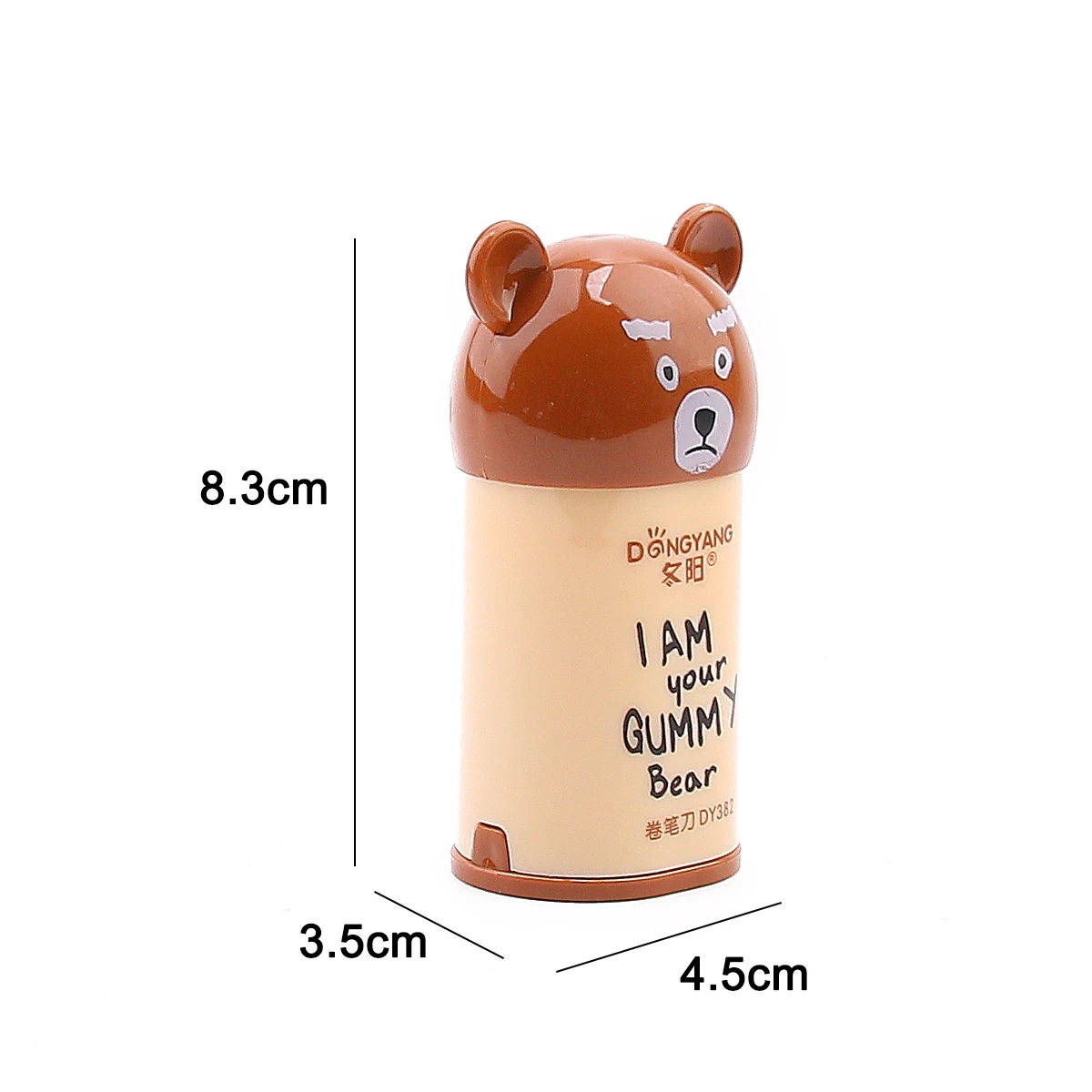 Direct Sale Hot Cheap Good Quality Cool Bear Design Stationery Set Office Gift Pencil Sharpener With An Eraser  For Kids