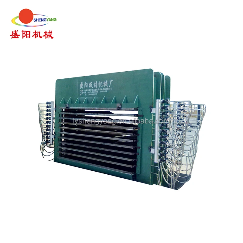 Hot Press Machine From China Manufacturer Lumber Making Machine / Hot Press Machine use at produce plywood