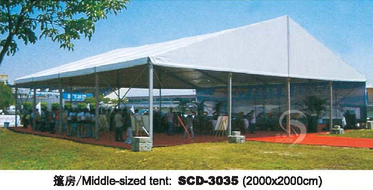 Big Outdoor Aluminum Frame Wedding Party Event White Marquee Tent